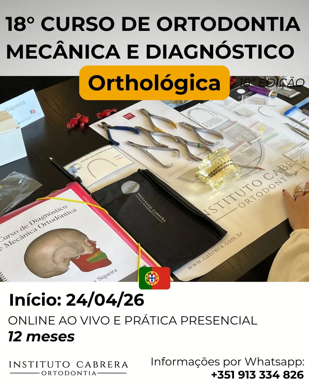 Formação de mecânica e diagnóstico ortodontia